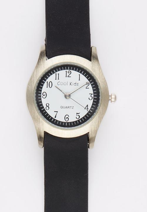 Cool Kids - Boys  School Time Watch Black