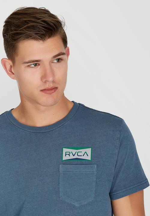 RVCA - Reds Aged Dryhand T-Shirt Navy
