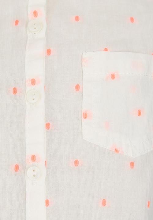 Soobe - Polka-dot Top White