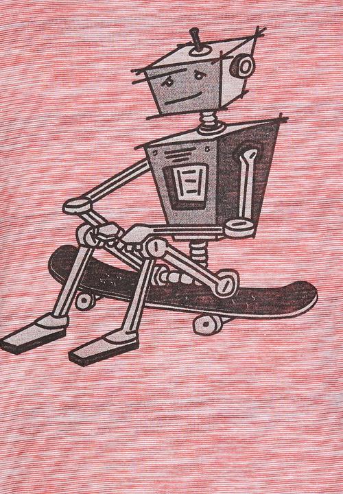 Rebel Republic - Printed Tee Red