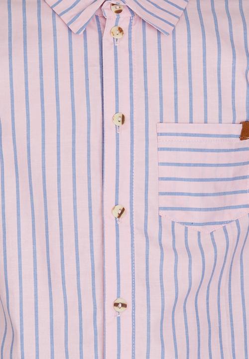Rebel Republic - Check Shirt Mid Pink