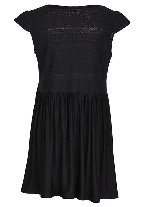 Rebel Republic - Cap Sleeve Dress Black