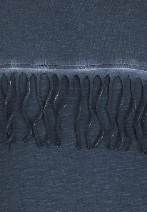 Name It - Tee With Fringing Blue