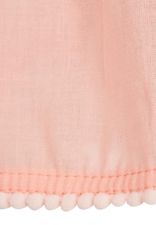 See-Saw - Pom-pom Skirt Mid Pink