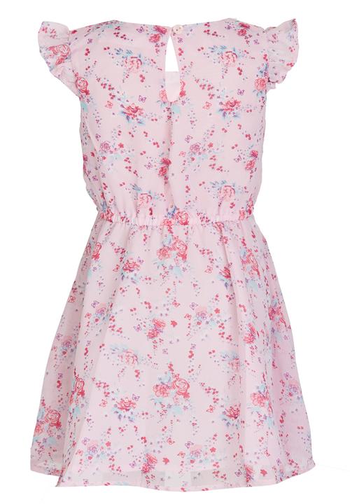 London Hub - Chiffon Dress Pale Pink
