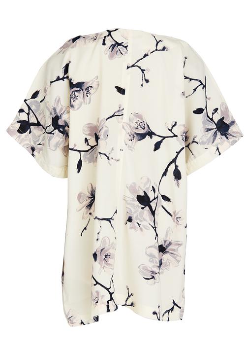 Name It - Printed Kimono Cream
