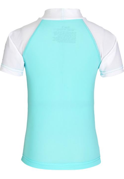 Sun Kids - I Heart Surfing  Rash Vest Mid Green