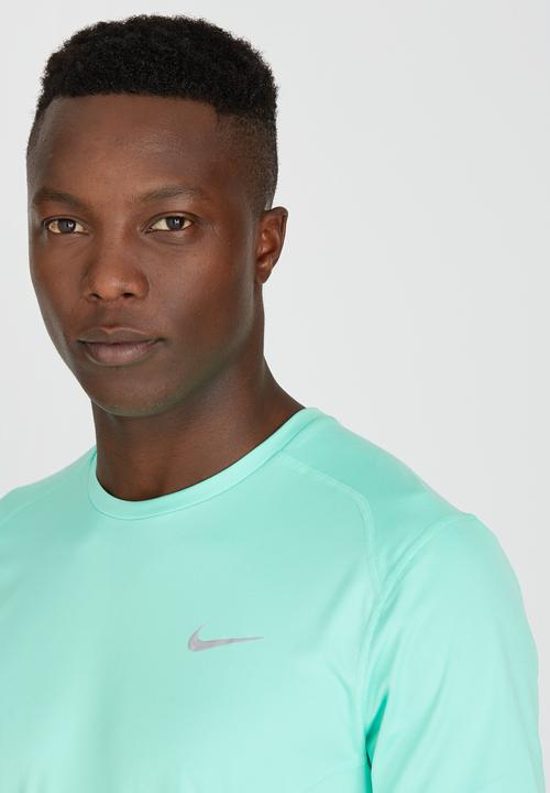 Nike - Nike DF Miler T-Shirt Mid Green