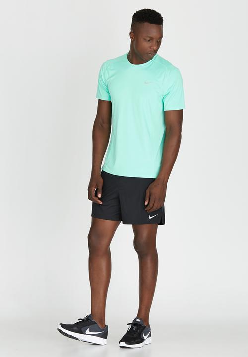 Nike - Nike DF Miler T-Shirt Mid Green