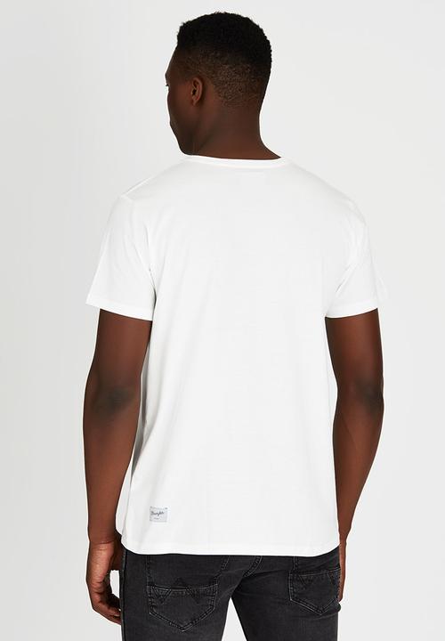 Wrangler - Kabel T-Shirt Off White