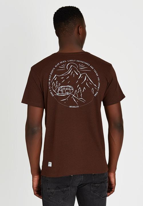 Wrangler - Sidecamp T-Shirt Mid Brown