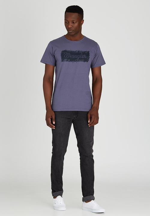 Wrangler - Scratching T-Shirt Blue