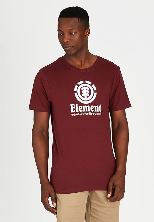 Element - Vertical Short-Sleeve T-Shirt Red