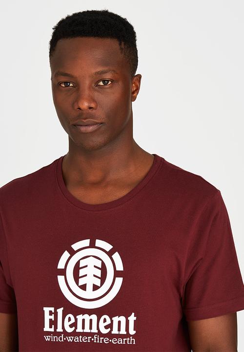 Element - Vertical Short-Sleeve T-Shirt Red
