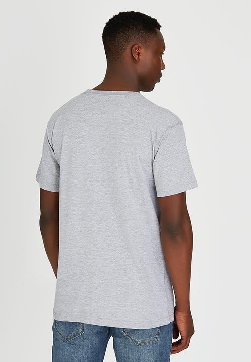 JEEP - Short Sleeve Printed T-Shirt Grey