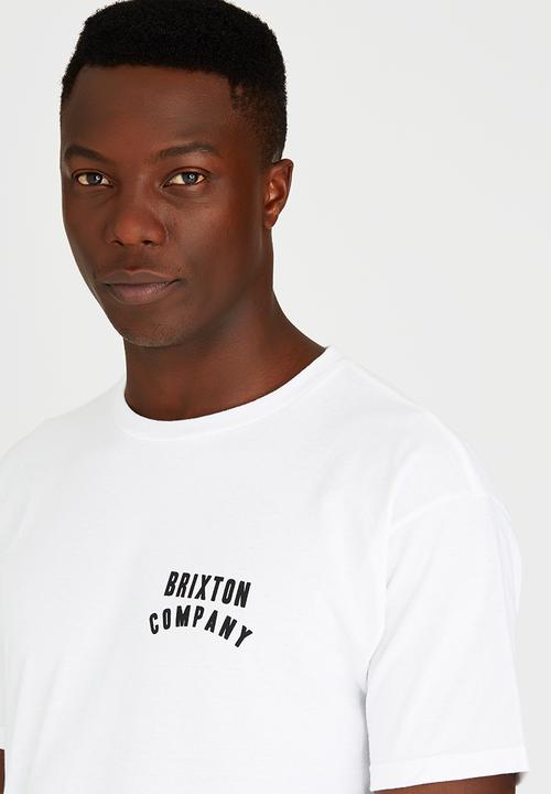 Brixton - Woodburn Short Sleeve T-Shirt White