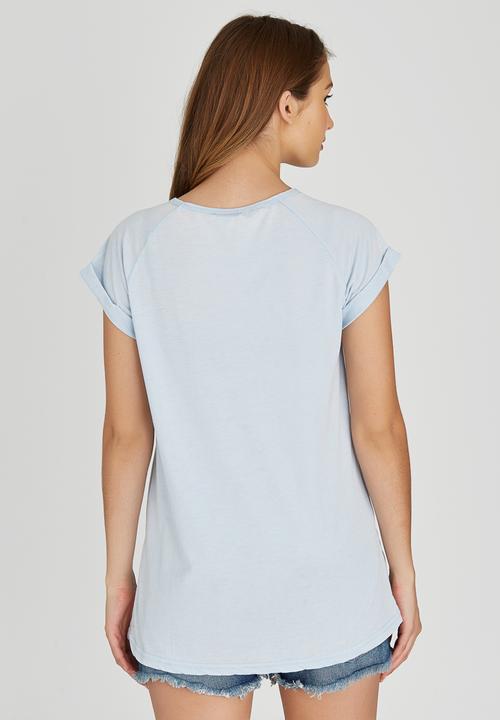 Brave Soul - Malibu Tee Pale Blue