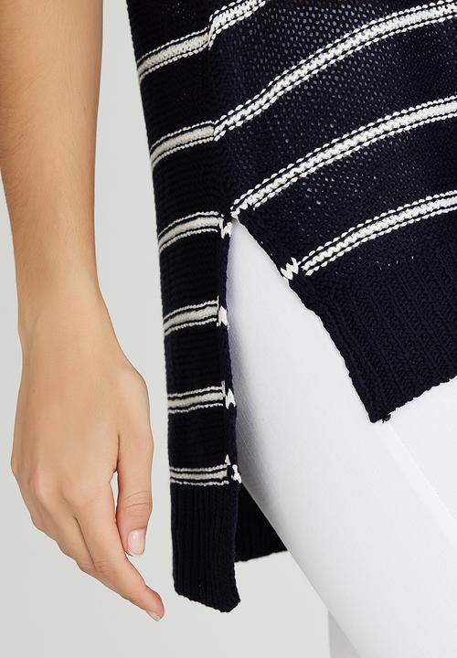 Brave Soul - Nautical Knit Tank Navy