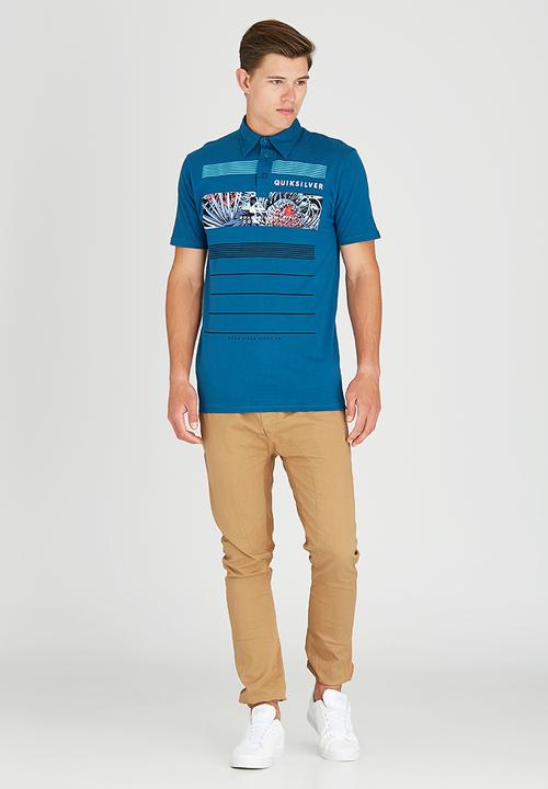 Quiksilver - MENS MIDNIGHT CO GOLFER Blue