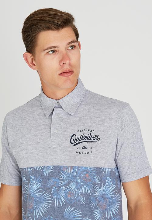 Quiksilver - FULL TIDE GOLFER Grey Melange
