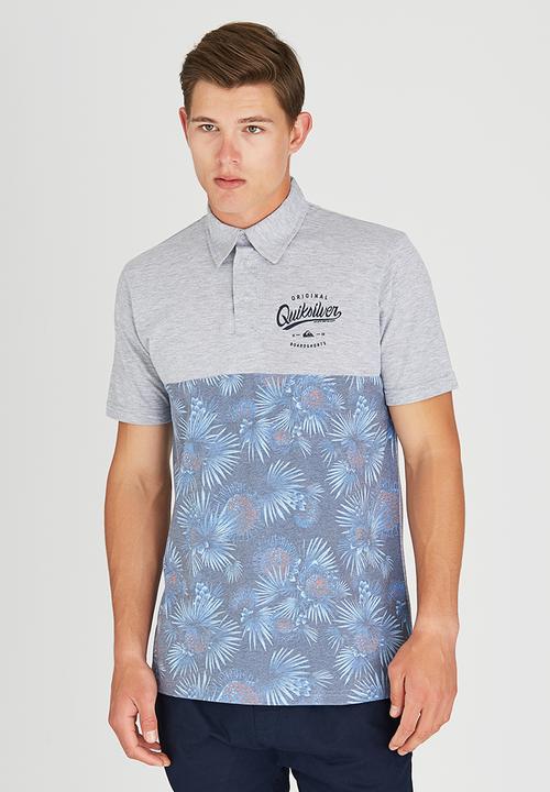 Quiksilver - FULL TIDE GOLFER Grey Melange