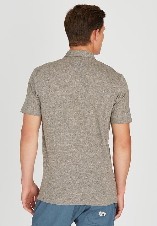 Quiksilver - WAVING PALMS GOLFER Dark Grey