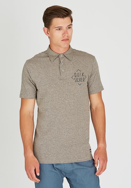 Quiksilver - WAVING PALMS GOLFER Dark Grey