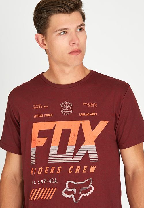 Fox - Escaped T-Shirt Dark Red