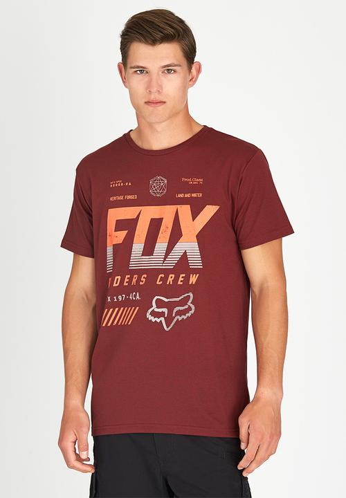 Fox - Escaped T-Shirt Dark Red