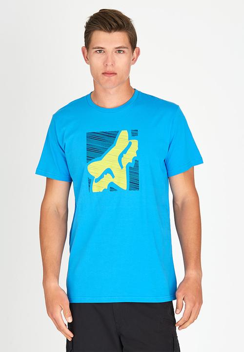 Fox - Conjunction T-Shirt Pale Blue