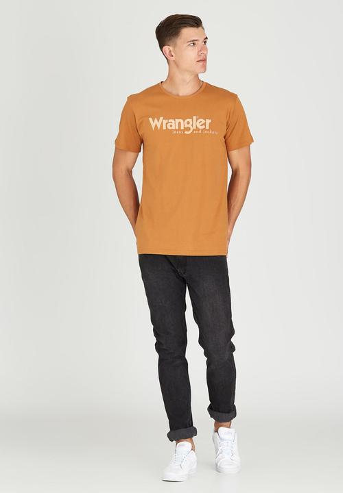 Wrangler - Kabel T-Shirt Mid Brown