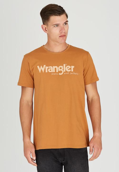 Wrangler - Kabel T-Shirt Mid Brown