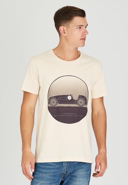 Wrangler - Be Ready T-Shirt Off White