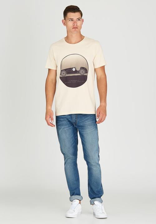Wrangler - Be Ready T-Shirt Off White