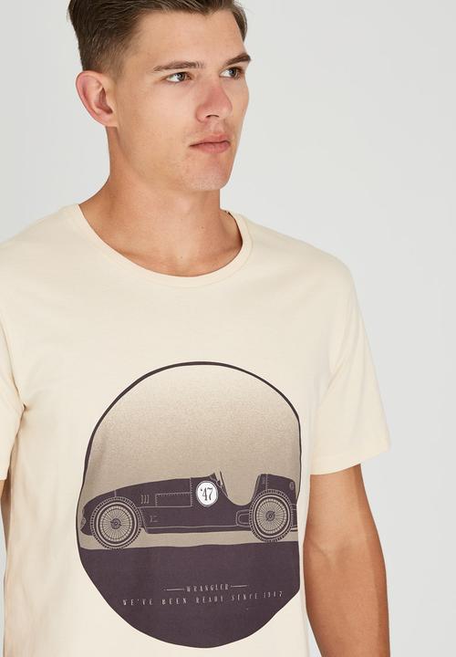Wrangler - Be Ready T-Shirt Off White