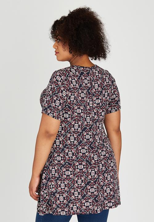 EVANS - Swing Tunic Multi-colour