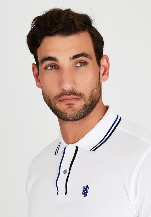 Pringle of Scotland - Kiawah Island Styled Golf Shirt White