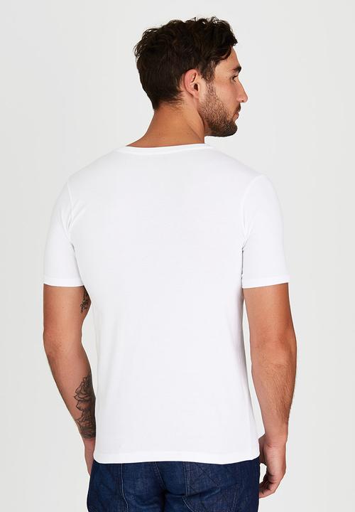 Pringle of Scotland - Forbes 2-Pack Tshirt Black and White