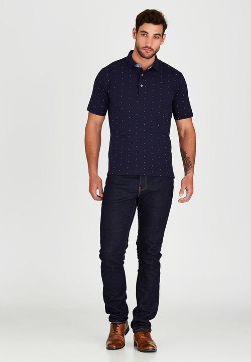 Pringle of Scotland - Royal County Style Golf Shirt Navy
