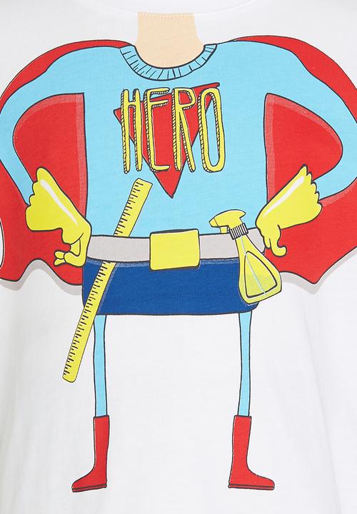 Soobe - Superhero Tee White