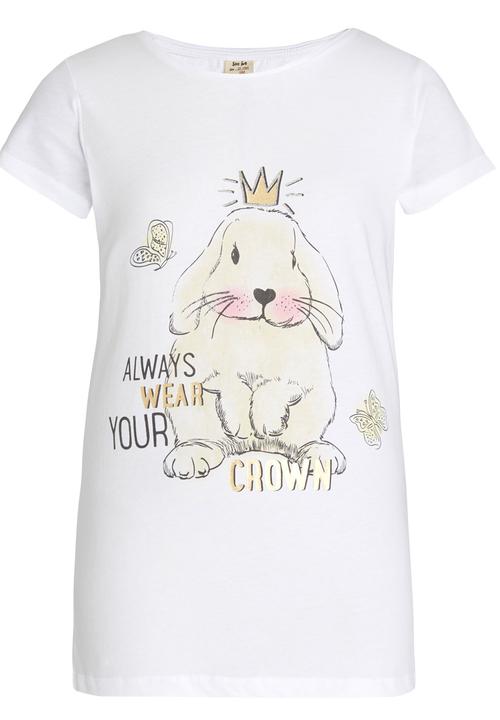 Soobe - Printed T-shirt White