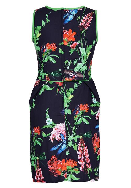 Pop Candy - Floral Printed Dress Multi-colour