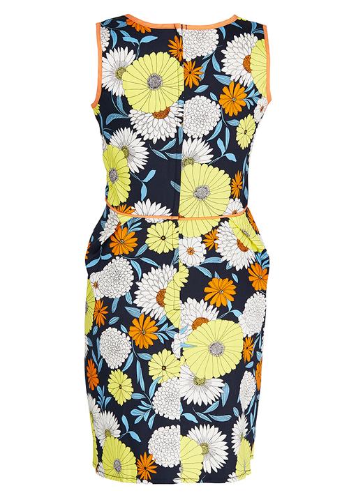Pop Candy - Floral Printed  Dress Multi-colour