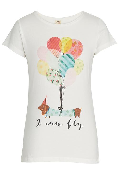 Soobe - Printed T-shirt Milk