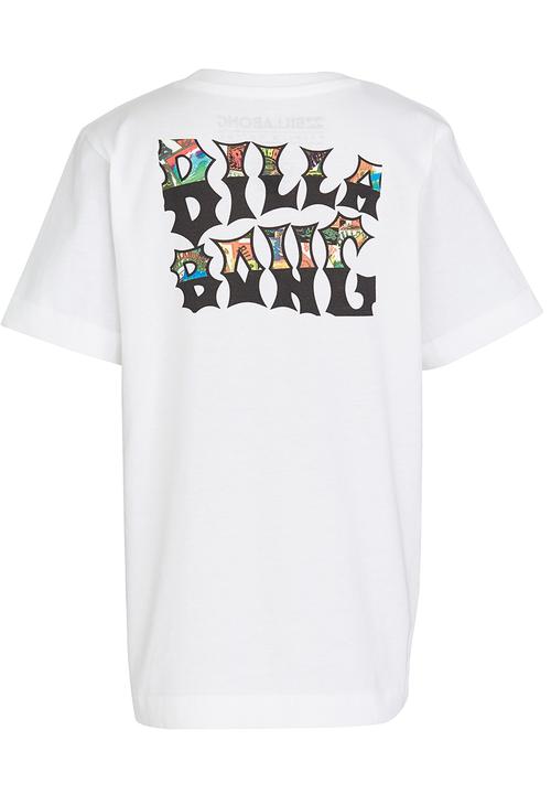 Billabong  - Sticker Wave  SS Tee White