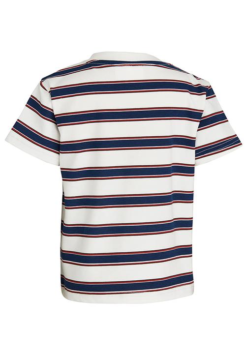 See-Saw - T-shirt with Embroidery Cream