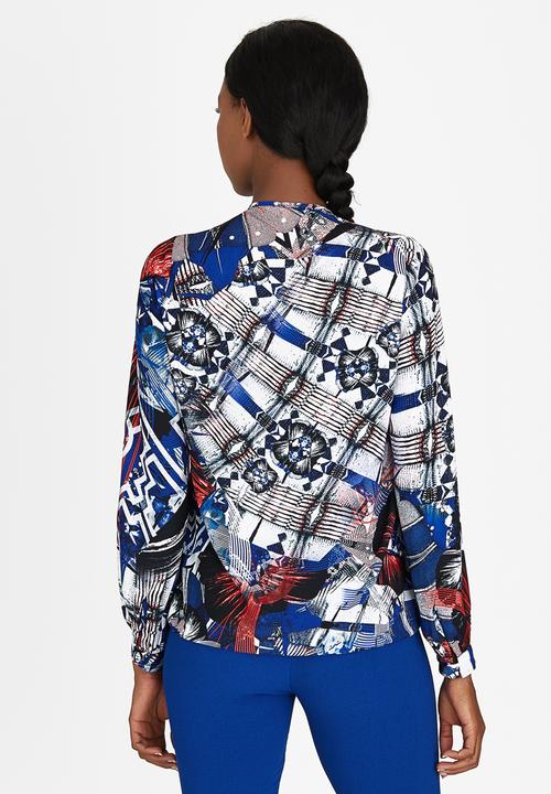 DAVID by David Tlale - Mamo Blouse Multi-colour