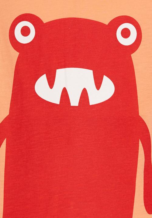 Soobe - Printed Monster  Vest Orange