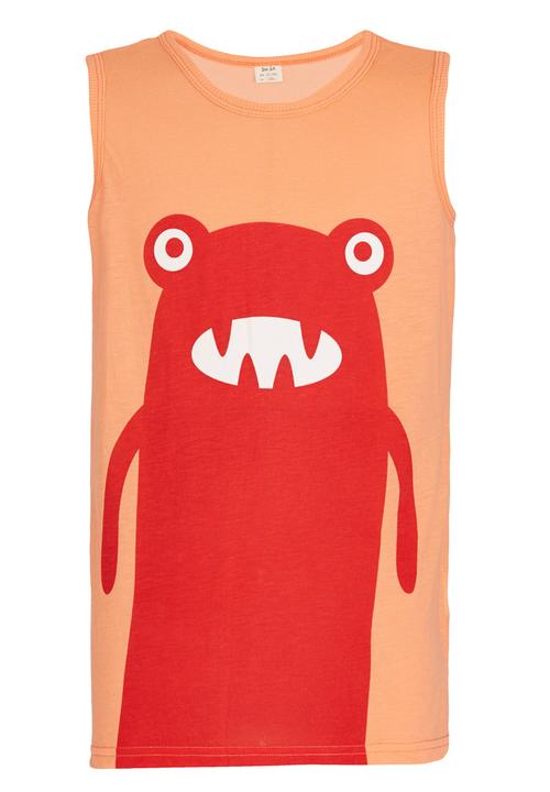 Soobe - Printed Monster  Vest Orange