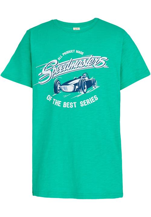 Soobe - Printed   Tee Green